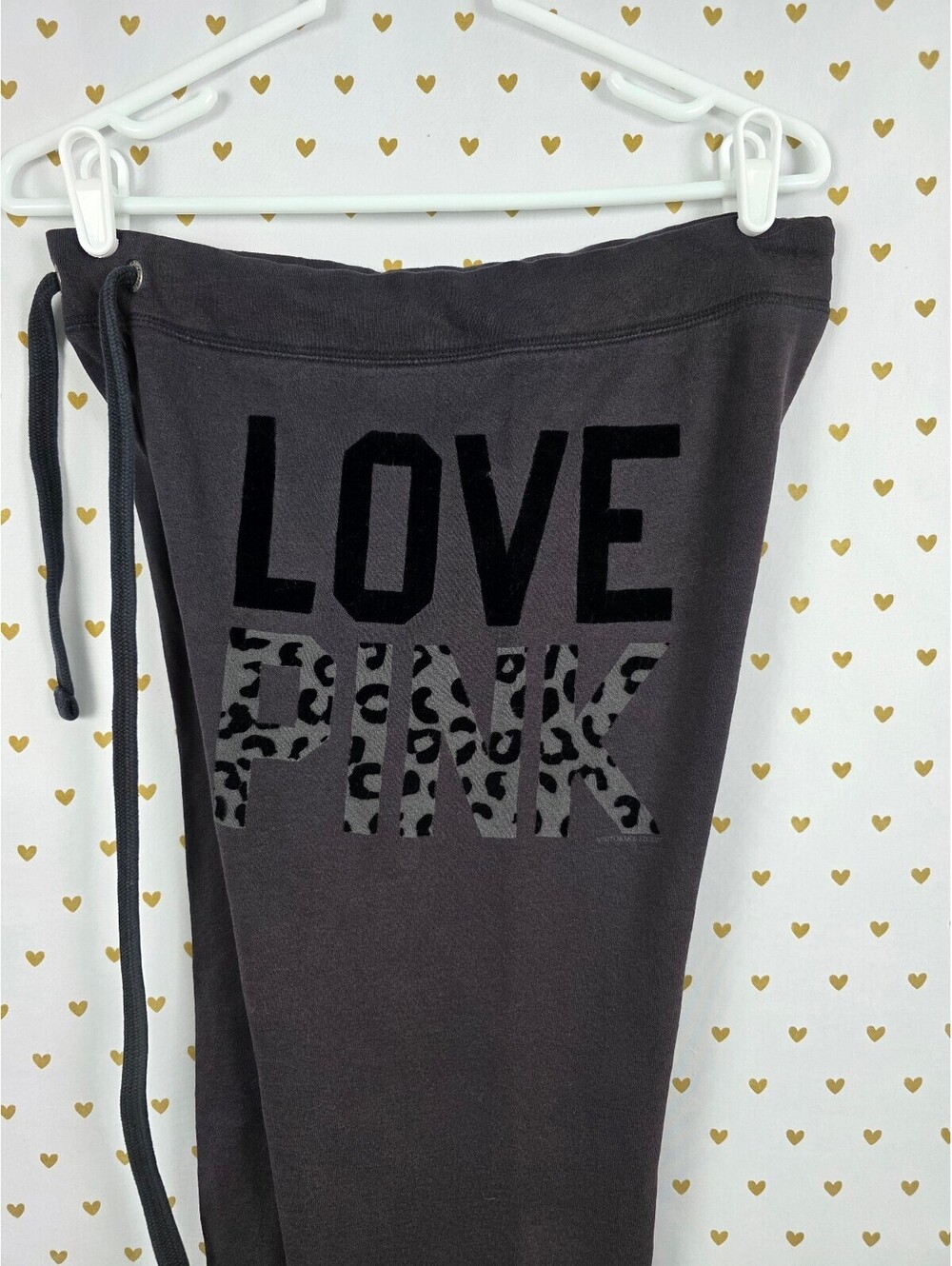 Victorias Secret PINK Vintage Leopard Cheetah Sweats Sweatpants XS